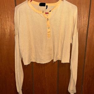 Urban Outfitters Yellow Long Sleeve